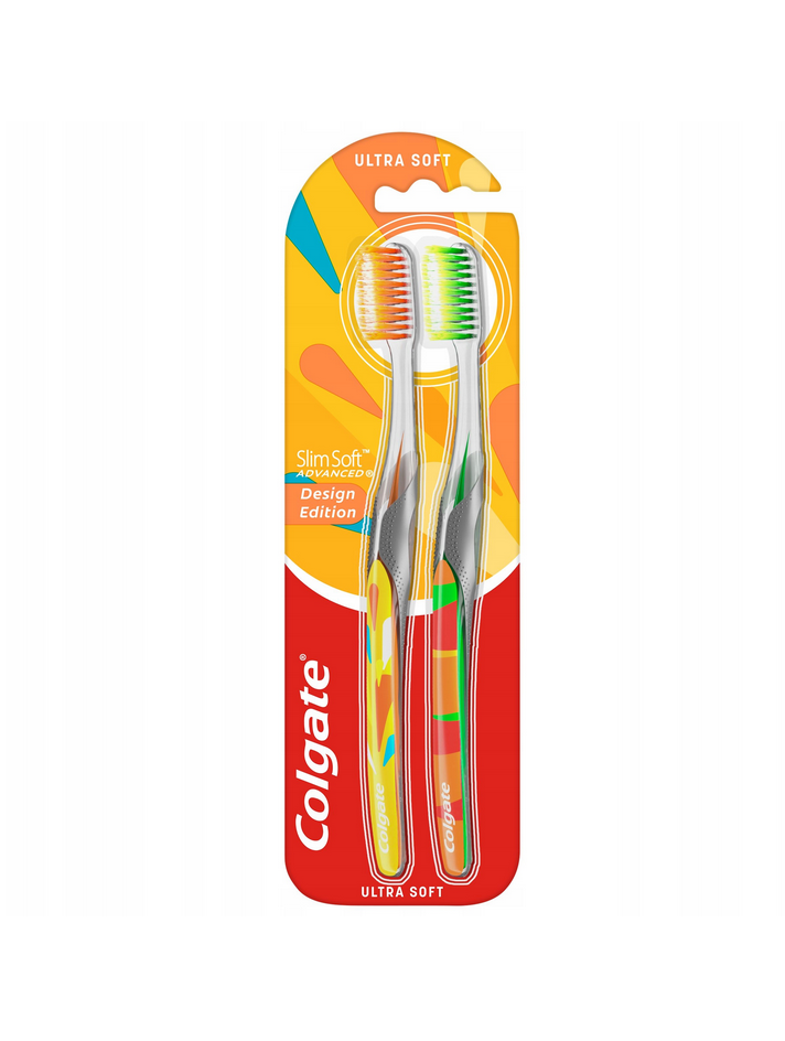 CH-Colgate szczoteczka 2szt Slim Soft ultra soft 1