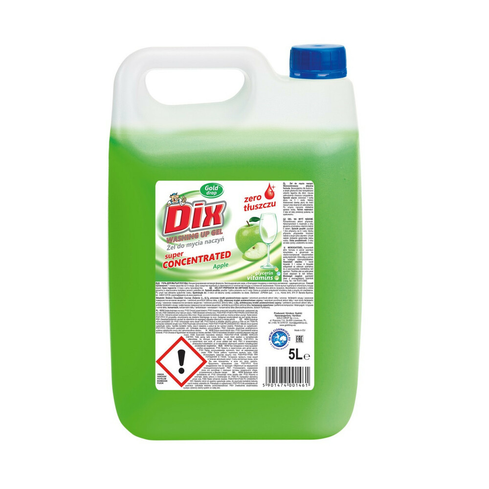 CH-Dix żel do naczyń 5l Apple 1