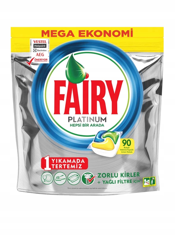 CH-Fairy tabletki do zmywarki Platinium 90szt. (PLT-216) 1