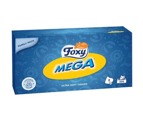 CH-Foxy Mega chusteczki 200szt box 1