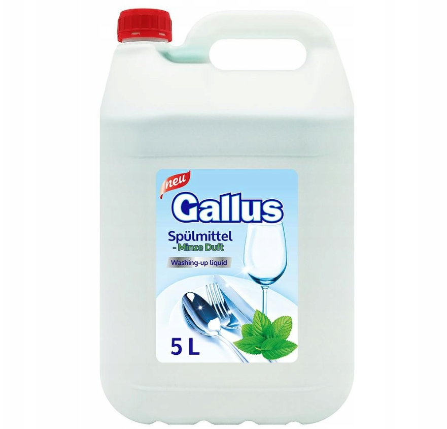 CH-Gallus płyn do naczyń 5l Mięta 1