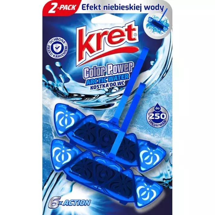 CH-Kret do spłuczki 2x40g Arctic 1