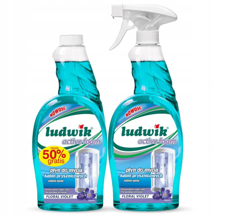 CH-Ludwik do kabin prysznicowych komplet 750ml+zapas 50 gratis 1