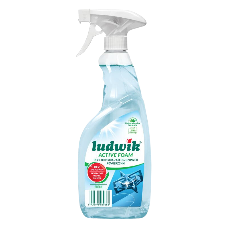 CH-Ludwik do zatłuszczonych powierzchni active foam 600ml 1
