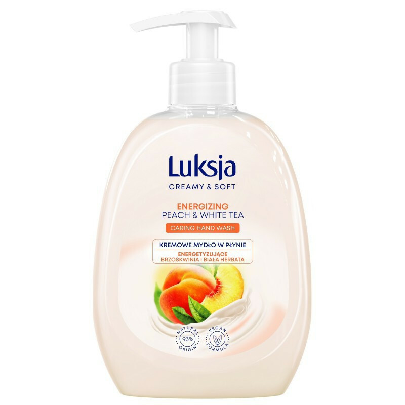CH-Luksja mydło 500ml pompka brzoskwinia i biała herbata 1