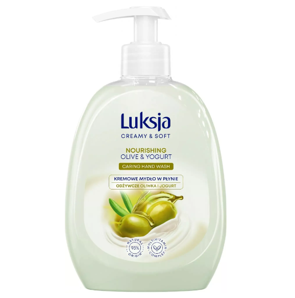 CH-Luksja mydło 500ml pompka oliwka i jogurt 1