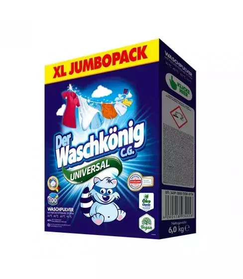 CH-Waschkonig proszek do prania w kartonie 6kg UNIVERSAL 1
