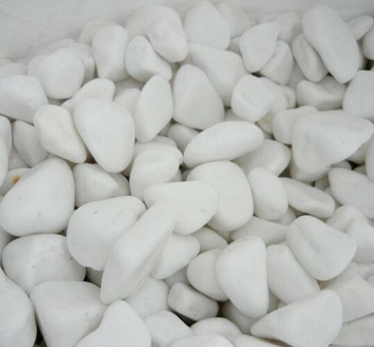 Dalubo Kamień otoczak thassos 4cm-8cm 25kg 1