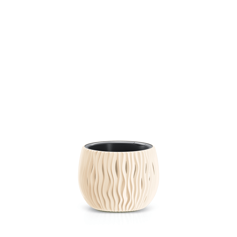 Doniczka Bowl Sandy 150 krem 1