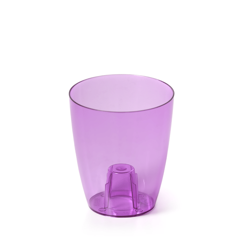 Doniczka Coubi 160 fioletowy transparentny 1
