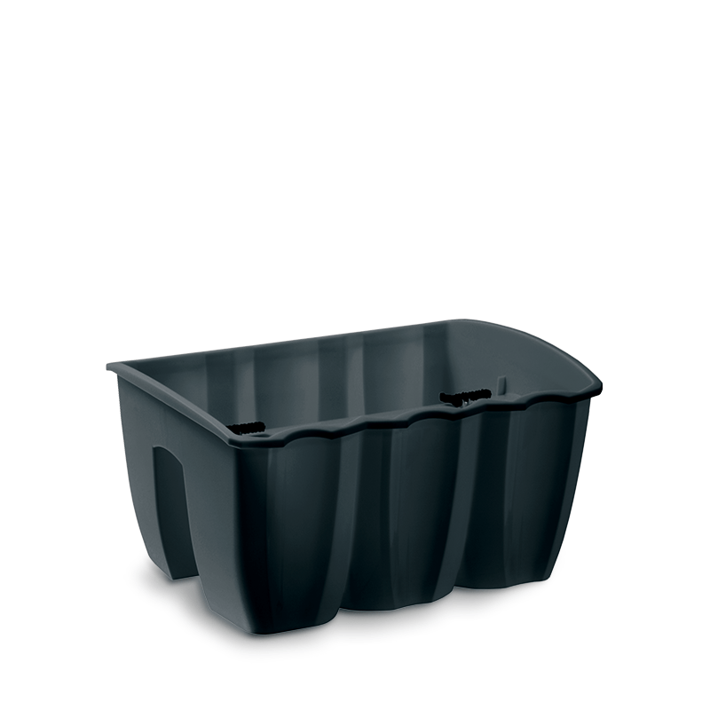 Doniczka DCRO400 crown antracyt 1