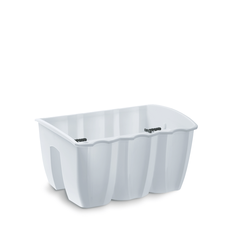 Doniczka DCRO400 crown biała 1