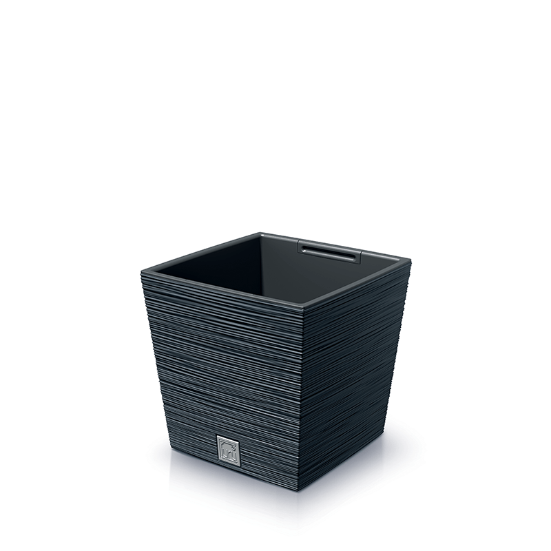 Doniczka Furu Square Low 300 antracyt 1