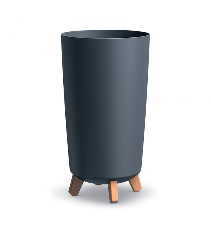 Doniczka Gracia Tubus Slim 240 antracyt 1