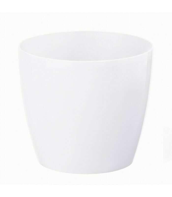 Doniczka magnolia 21cm biała 1