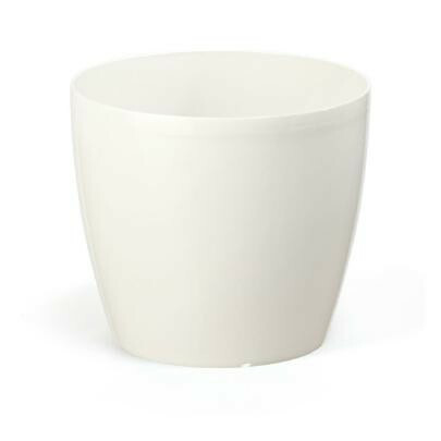Doniczka magnolia 21cm kremowa 1