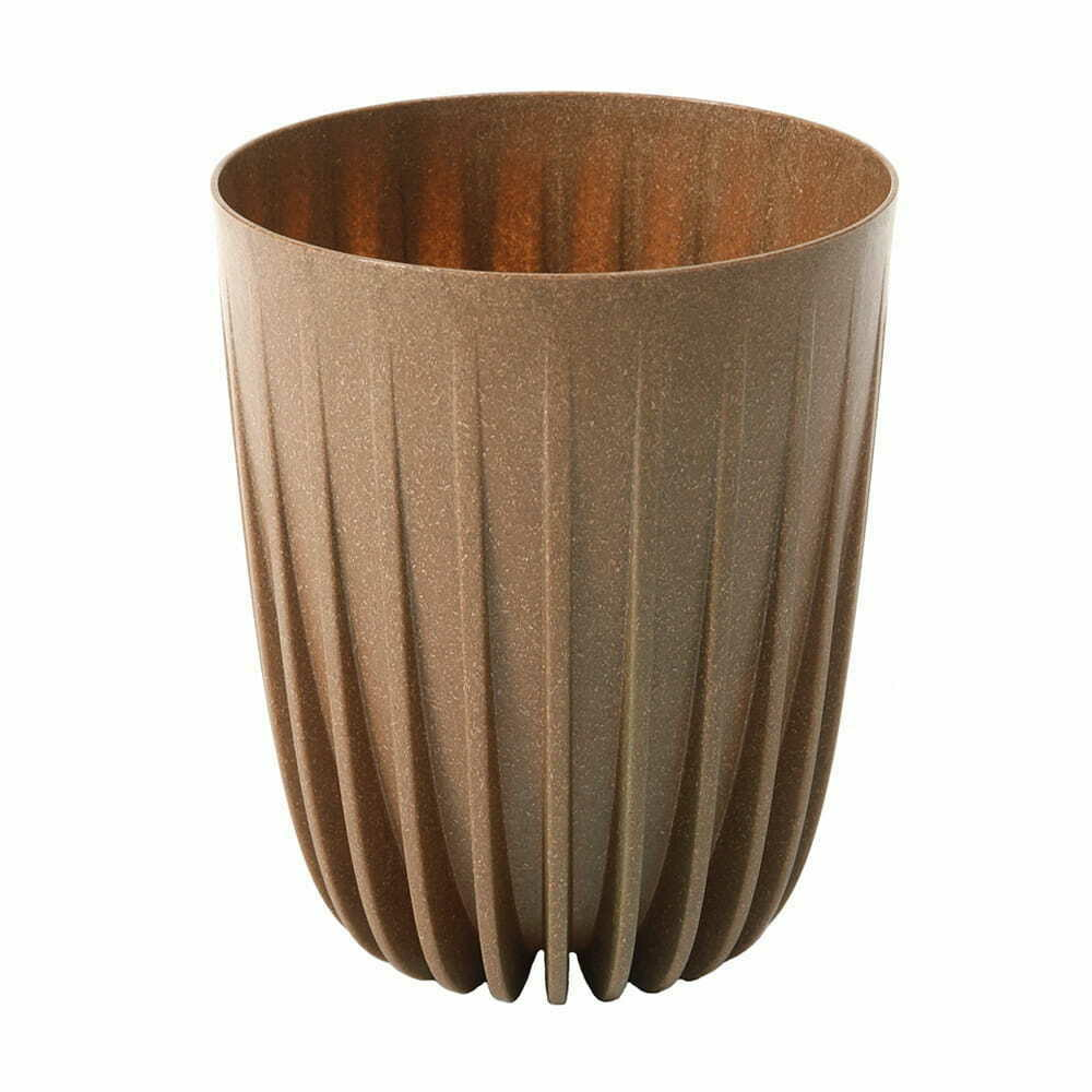 Doniczka Mira eco wood 145mm naturalne drewno 1