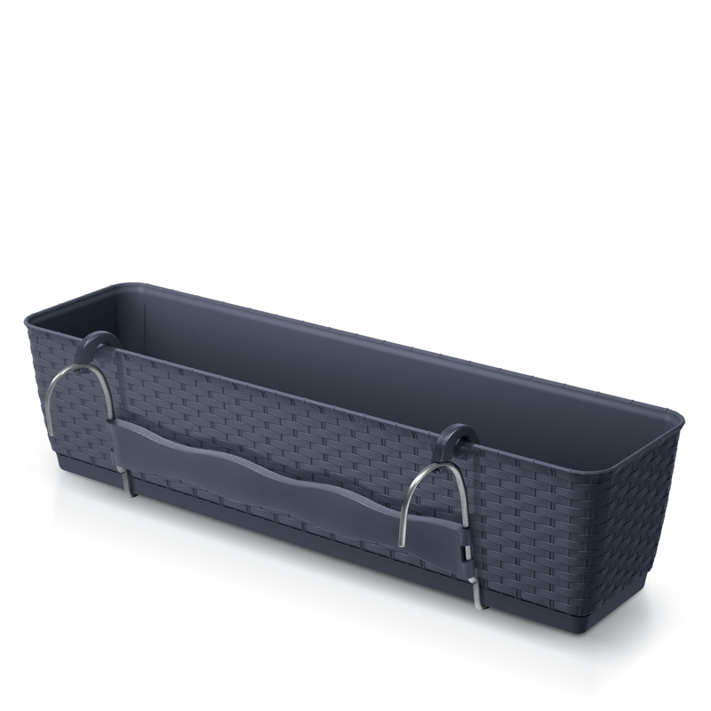 Doniczka Ratolla Case PW 600 antracyt 1