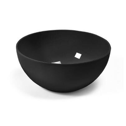 Doniczka rukola 30cm czarna 1