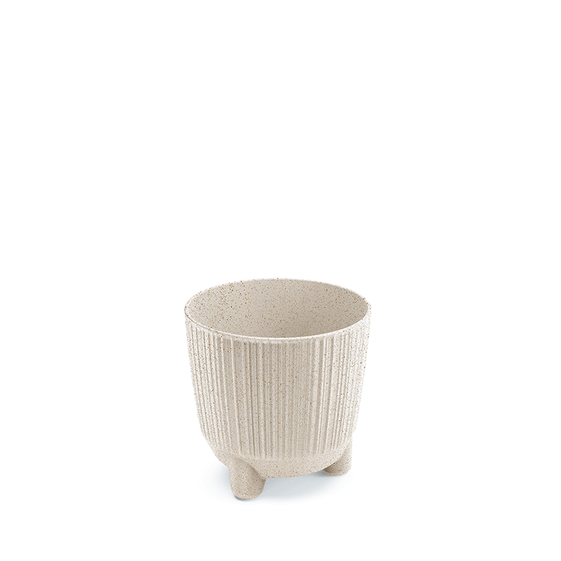Doniczka Ryfo N eco wood 170 biała 1