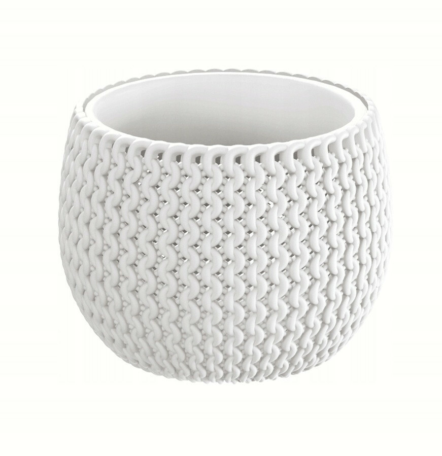 Doniczka Splofy Bowl 180 biały 1