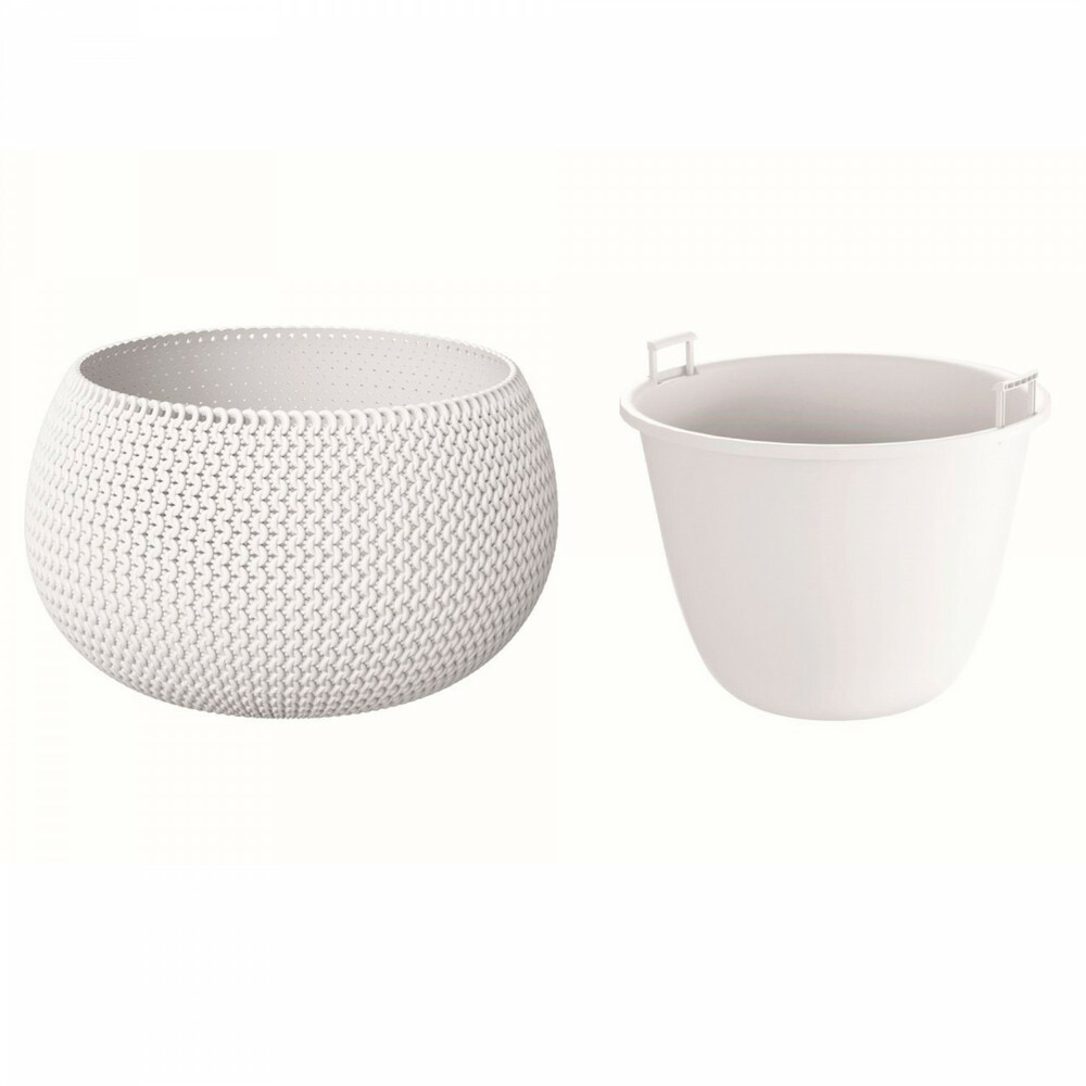 Doniczka Splofy Bowl 240 biała 1