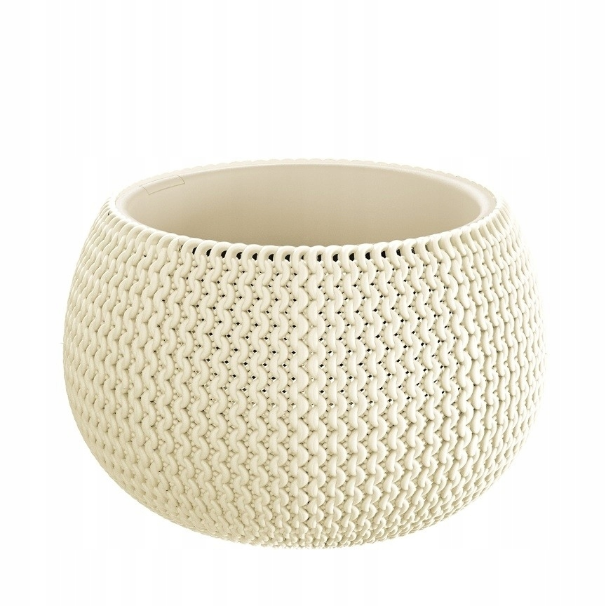 Doniczka Splofy Bowl 370 krem 1
