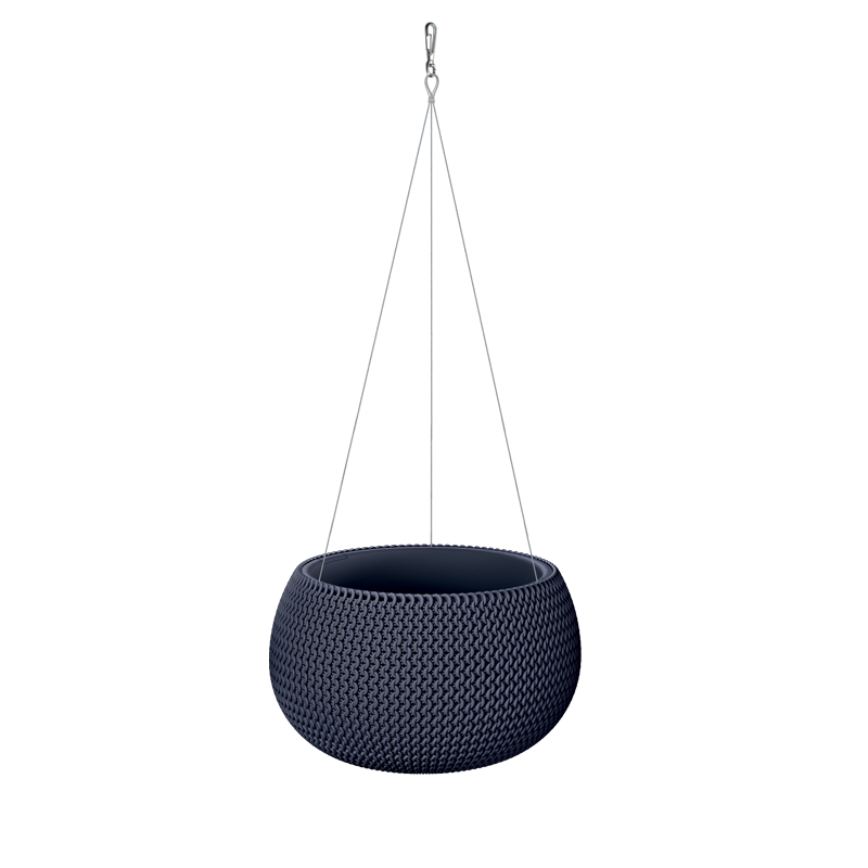 Doniczka Splofy Bowl WS 370 antracyt 1