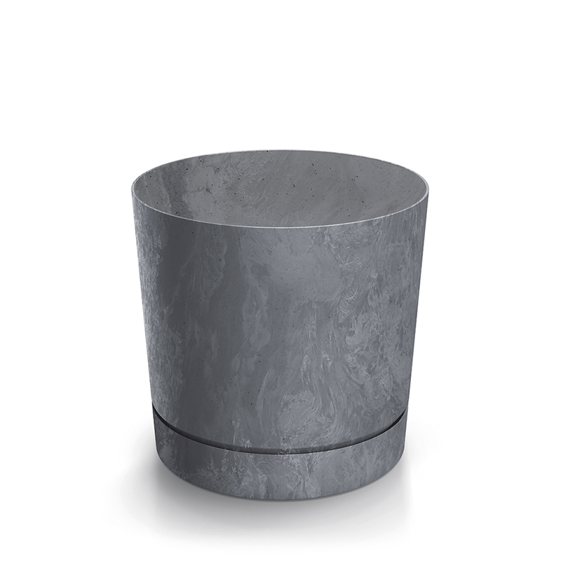 Doniczka Tubo P 400 beton effect marengo 1
