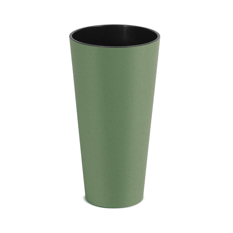 Doniczka Tubus Slim 250 zielony 1