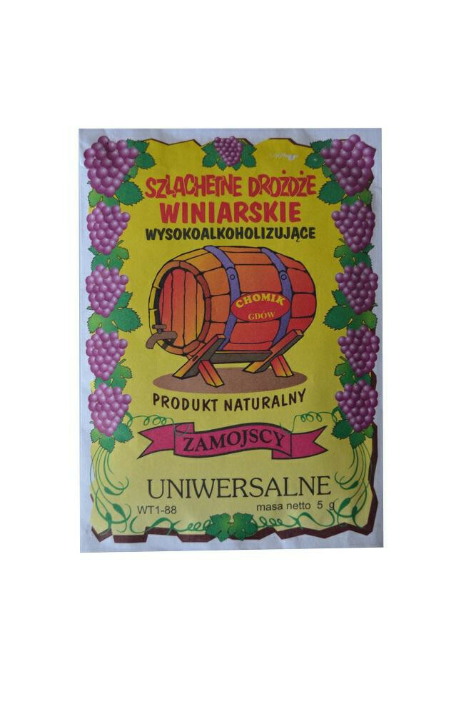 Drożdże winiarskie uniwersalne 1