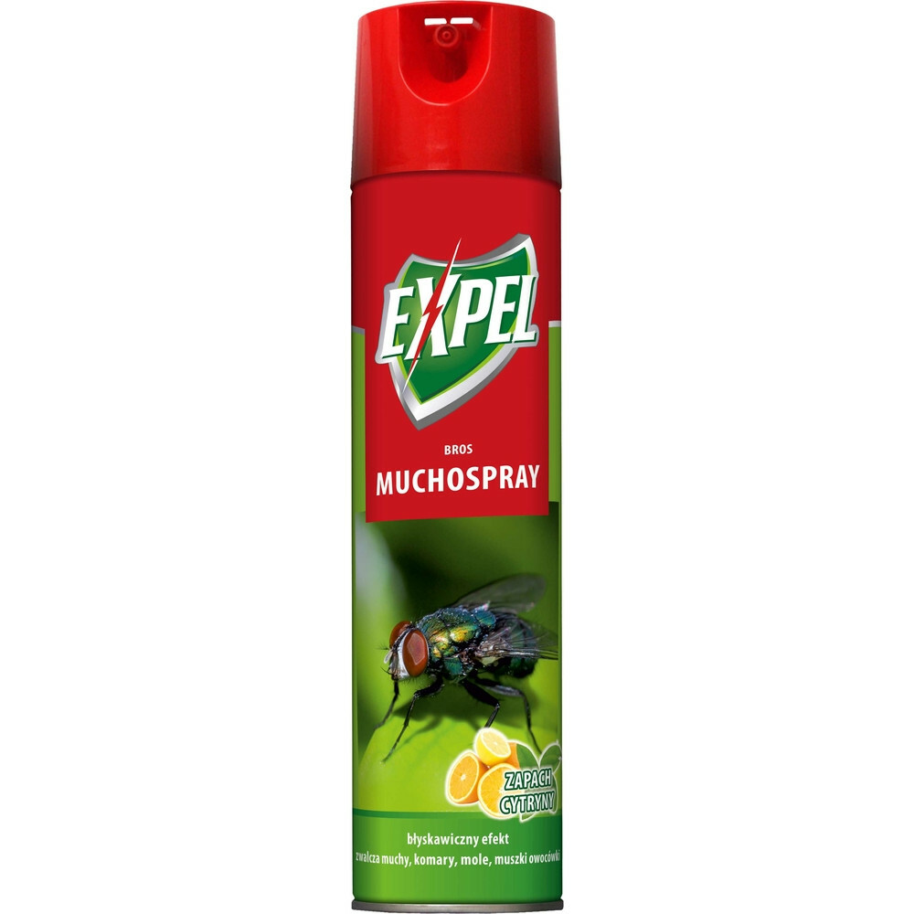 Expel muchospray 400ml cytrynowy 1