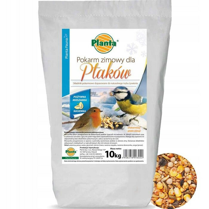 Fauna pokarm zimowy dla ptaków 10kg 1