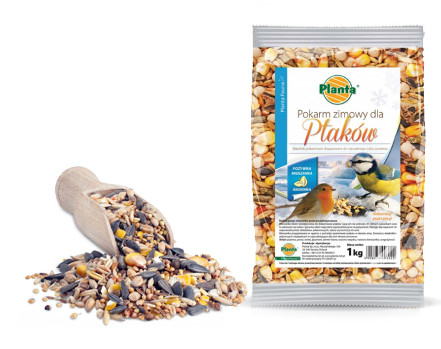 Fauna pokarm zimowy dla ptaków 1kg 1