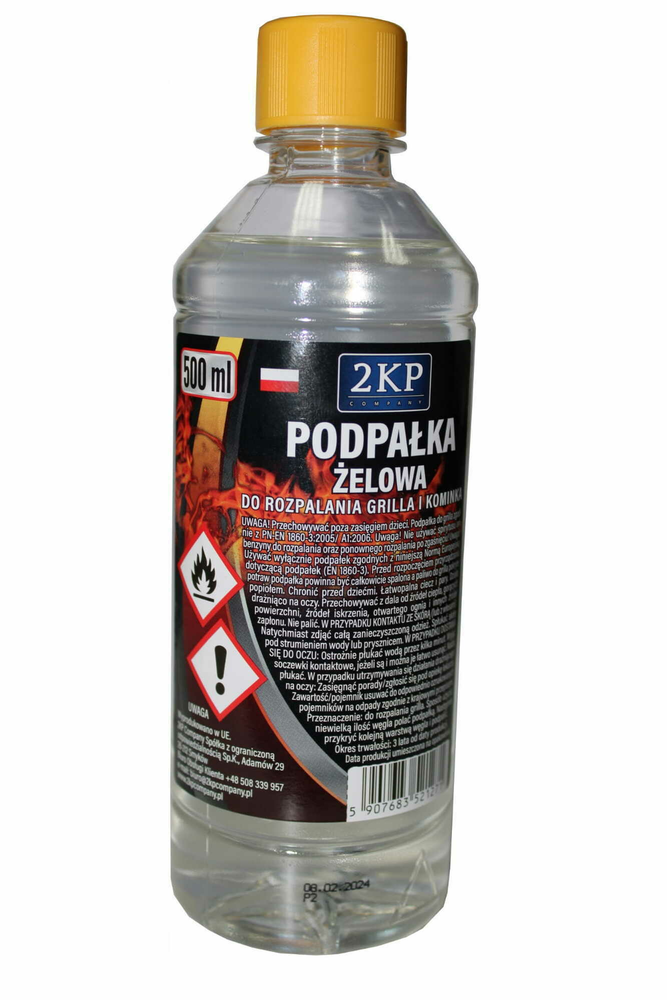 Flamit Podpałka w płynie 0.5L (Karton=15) 1