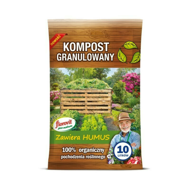 Florovit kompost granulowany 10L 1