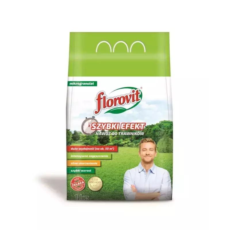 Florovit nawóz trawnik 1kg szybki efekt 1