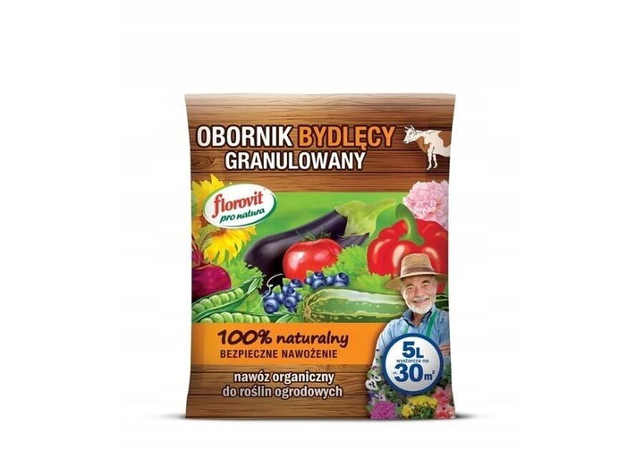 Florovit obornik bydlęcy 5l granulowany 1