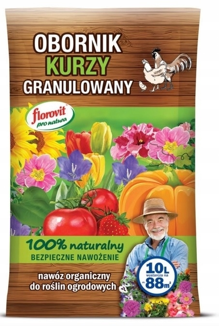 Florovit obornik kurzy 10l granulowany 1