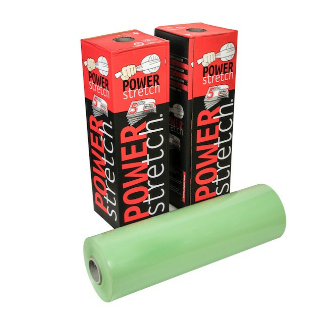 Folia do bel 750 Powerstretch zielona 1500m/ 25mikrony 1