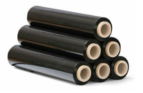 Folia stretch czarna 2.5kg 1