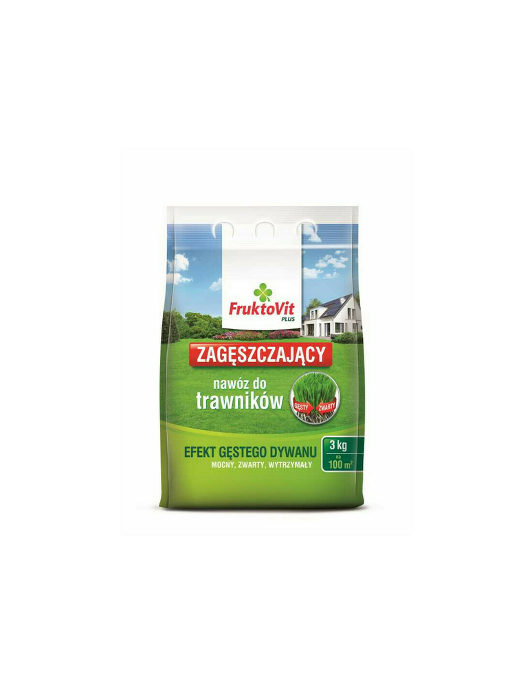 Fruktovit nawóz zagęszczający do trawników  3kg 1