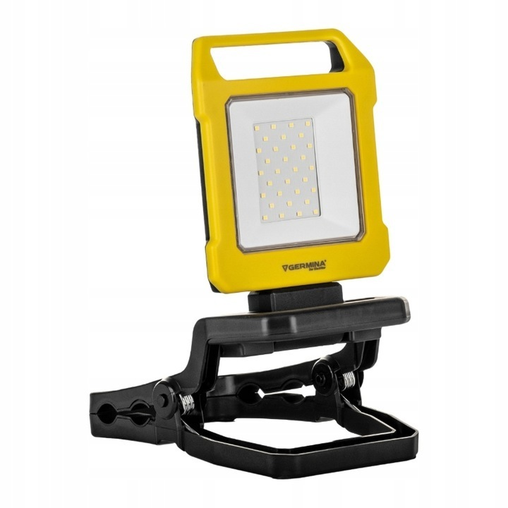 Germina lampa LED akumulatorowa 10W / 700LM + ZACISK 1