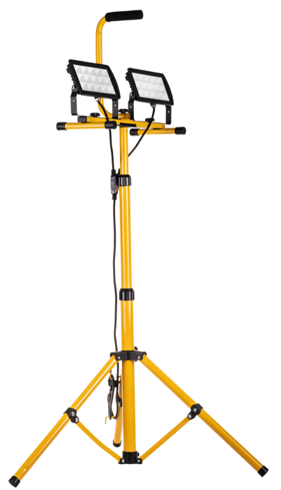 Germina naświetlacz LED 2x65W + STATYW ŻÓŁTY 1