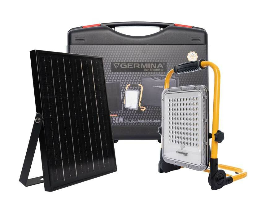 Germina naświetlacz LED z akumulatorem Herkules 50W/1400Lm 1