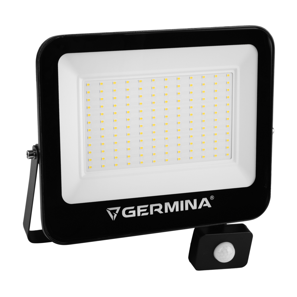 Germina naświetlacz LED z czujnikiem ruchu Hera 100W 1