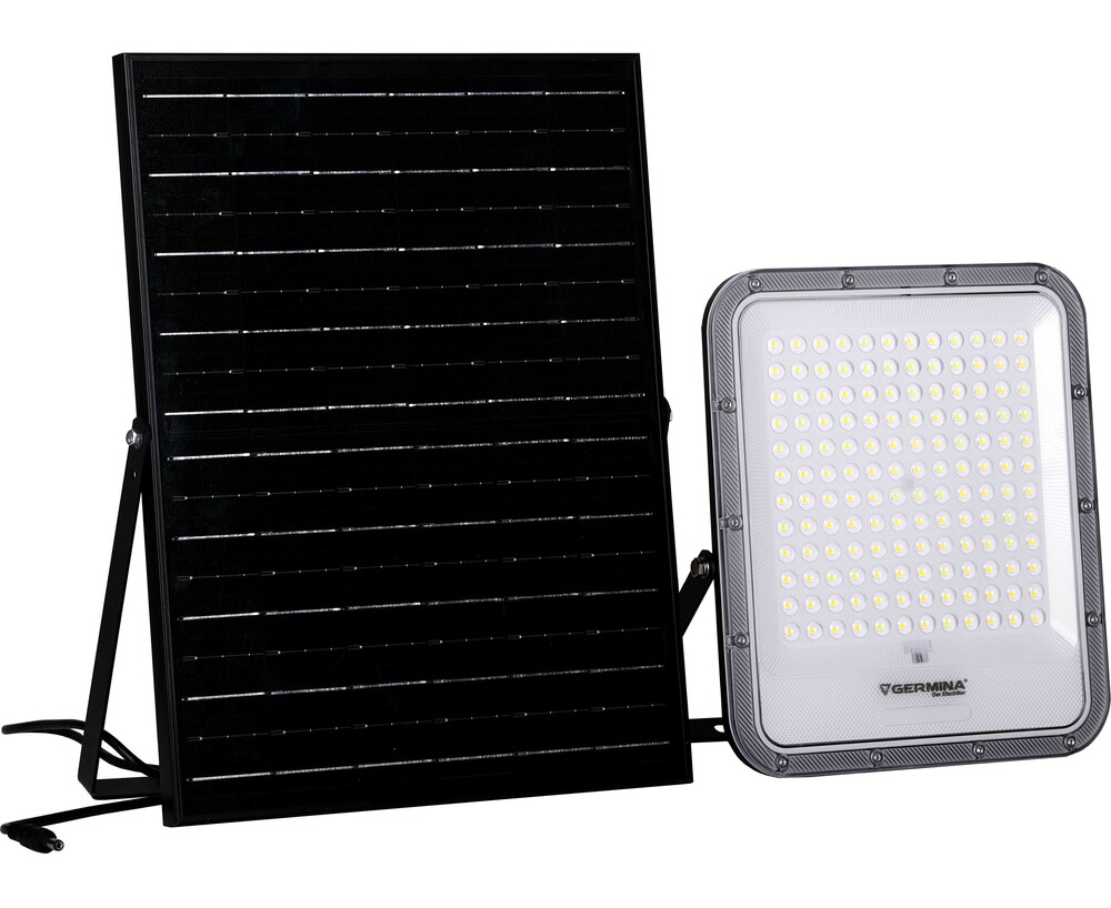 Germina naświetlacz LED z panelem solarnym Dorado 200W 1