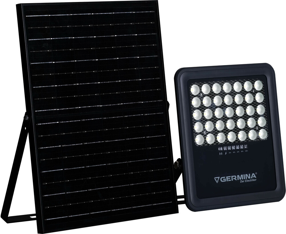 Germina naświetlacz LED z panelem solarnym Gemini 200W 1