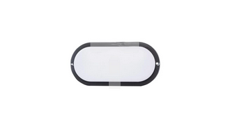 Germina oprawa LED owalna 15W/1250Lm CZARNA 1