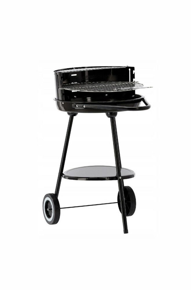 Grill węglowy prosty z kółkami 58x44x72cm 1